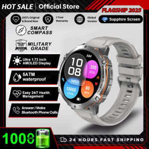 2026 NEW TANK X3 Smartwatch 1.73" AMOLED Screen 10ATM&IP69K Durable 1000mAh Battery GPS Sports Fitness Track Smart Watch