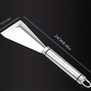 1pc Triangular Stainless Steel Fruit and Vegetable Carving Knife Precision DIY Kitchen Tool for Creative Platter Decoration