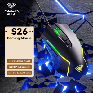AULA | Ergonomic Gaming Office Mechanical Mouse USB Wired