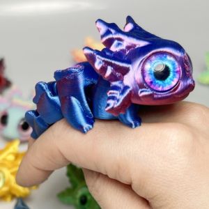 3D Printed Salamander Figures Animal Toys Multi-Joint Movable Simulation Salamander  Home Living Room Desk Decoration Kids Gift