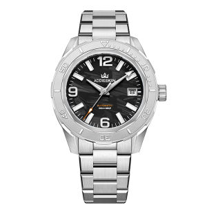 AddiesKin Mechanical Watch Miyota 9015 Sapphire Crystal BGW9 Luminous Stainless Steel Waterproof 100m Men Automatic Watches K007