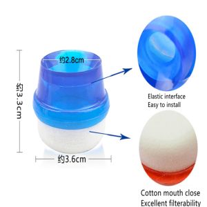 1PC Splash Proof Rubber Faucet Extender Aerator Kitchen Bathroom Sink Tap Nozzle Flexible Sponge Water Clean Purifier Filter