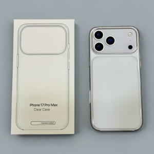 new For iPhone 17 Pro Max Transparent Case with Camera Touch Button Magnetic Animation Phone Case hot