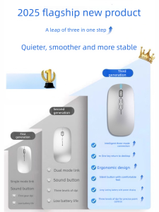 KUNYI | Wireless Bluetooth Mouse for Apple MacBook iPad Pro Charging Silent