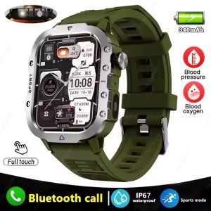 New GPS Sport Smart Watch Waterproof BT Call MilitaryGrade Outdoor SmartWatch IP67 for Men Women Fashion Business SmartBracelet