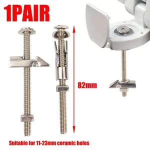 Heavy Duty Toilet Seat Fastener Bolts Tank Toilet Bolt Hinge Repair Screws Stainless Steel Top Fix Nut Bolt Bathroom Replacement