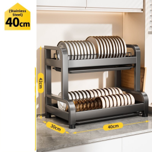 B&W | Multifunction Drip-Drying Dish Rack