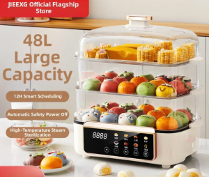 JIEXG | Multifunctional Large Capacity Electric Steamer