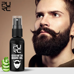 PURC Men Beard Eyebrow Hair Sprays Gentle Aloe Nourishing Moisturizing Essentials Shine Soften Beards Hair Care Beauty Health