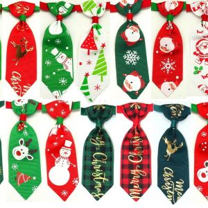 HBESTY 50Pcs/Lot Christmas Pet Bow Tie & Head Flower Set | Dog Cat Bow Ties  Festivel Mascotas Perros Accesorios Party Pet Accessories