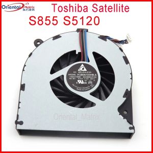Free Shipping New KSB06105HB-A DC5V 0.40A For Toshiba Satellite S5120 S855 CPU Cooler Cooling Fan
