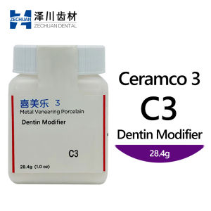 Dentsply sirona Lab ceramco 3 dentin Modifier 28.4g เครื่องเคลือบผิวโลหะเคลือบ