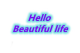 Hello Beautiful life