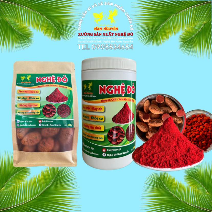 Nghệ Đỏ Gà Đá Nam Nguyễn