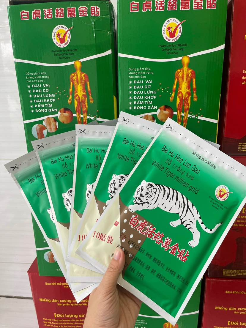 Cao dán giảm đau cao xoa bóp