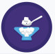 Purple Sugar Cube