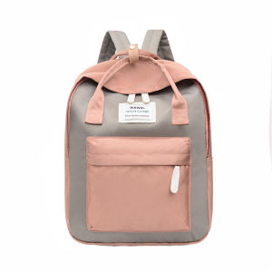 LZ69 Convertible Backpack for Girls Nylon Casual College Style School Bag with Air Cushion Straps L69Z
