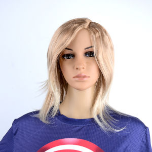 Personalized fluffy holiday wig dress up wig cosplay performance medium and long wig for film and television shooting