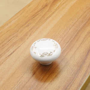 Zinc Alloy Ceramic Handles Cabinet Drawer European Country Style Decal Furniture Wardrobe Door Antique Handles Cupboard Handles 锌合金 陶瓷拉手 橱柜 抽屉 欧式 田园 贴花 家具 衣柜门仿古把手 柜子拉手 FUNIANQI