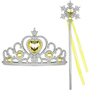 DSF Studio 2025 Girls Frozen Princess Dress Belle Princess Dress 6th Birthday Christmas Performance Dress