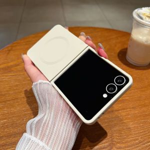 Applicable to Samsung ZFlip7 mobile phone case Samsung Flip6 liquid silicone Flip5 soft case Flip3 protective case TPU