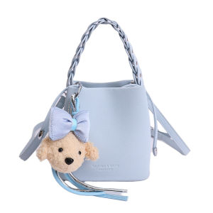 clu Large capacity handbag for women simple lazy style versatile shoulder bag commuting Bucket bag ulc
