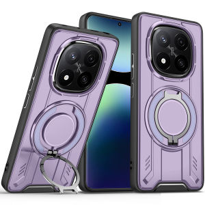 Applicable to A5Pro Lingsheng mobile phone case A3Pro magnetic suction rotating bracket anti-drop protective cover h260709