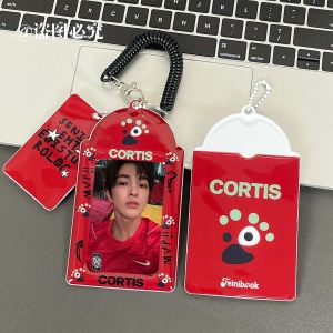 clu (No Photocard Included)CORTIS Ball Series Arch Graffiti Photocard Holder with Bead Chain Card Case ulc