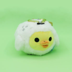 xb Rilakkuma Korilakkuma Kiiroitori Plushie Sea Otter Cosplay Mascot Keychain Cute Bag Charm Gift bx