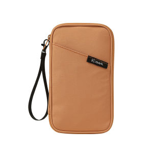 Oxford Cloth Document Organizer - Passport ID Card Storage Bag Large Capacity Water Resistant