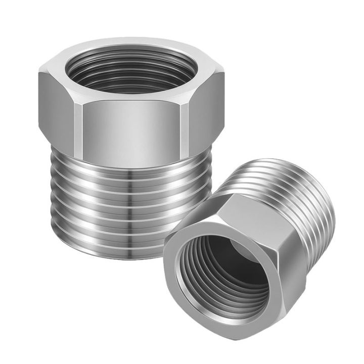 Threaded Copper Connecters Copper 3/8 Internal Thread To 1/2 External Thread Adapter: Indoor ...