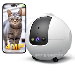 Robot Thú Cưng AI Thông Minh Có Camera Tương Tác Bằng Laser WiFi Phát Hiện Người Tự Động Di Chuyển Toàn Nhà