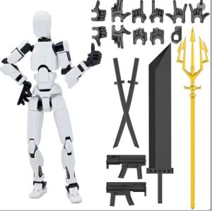 Birthday Gift Dummy 13 Action Figure Assemble Well Titan Multi-articular Robot 3D Printer Movable Stress Relief Decompression