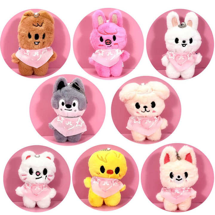 YF%20Stray%20Kids%20SKZOO%20Han%20Quokka%20Dwaekki%20Changbin%20Plushie%20Magic%20Academy%20Plush%20Doll%20Bag%20Charm%20with%20Bib%20FY%20-%20Image%202