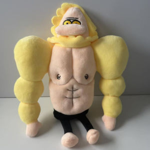 YF Regular Show Rigby Pops Plushie Stuffed Doll Cartoon Figure Toy For Animation Fans Desktop Ornament FY