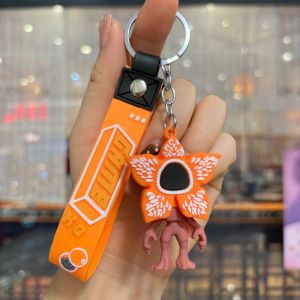 clu 2025 Stranger Things 5 corpse flower Demogorgon doll keychain key holder bag pendant ulc