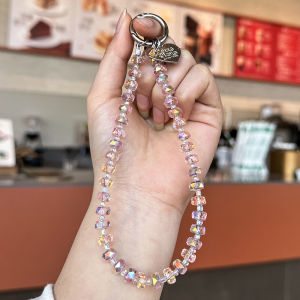 抖音带货轻奢水晶高级质感手机链手机壳挂绳ins钥匙链包包挂件