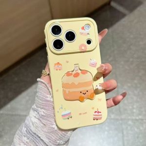 For Cute cake patch for Huawei MATE80PRO mobile phone case nova15 niche P90 h260705