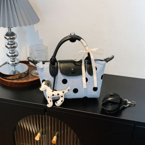 clu 2026 New Retro Art Dragon Xiang Sling Bag for Woman Small and Premium Sensational Wave Point Handbag ulc