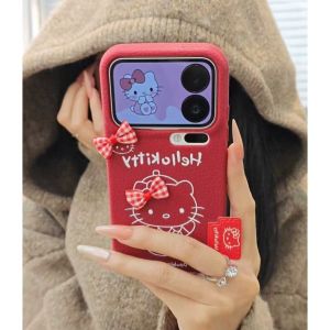 For Kitty cat with tag bow applies to Huawei mate70pro mobile phone case P80/P70nova14/ h260705
