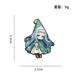 FQ1 Witch Hat Atelier Tetia Coco Agott Cute Anime Cartoon Enamel Pin Metal Lapel Brooch QF1