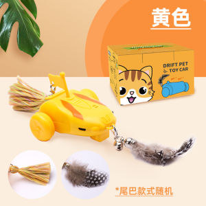 Teasing cat toys electric induction mouse simulation plush cat intelligent drifting car relieving boredom dog amusing toys