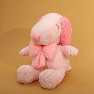 clu Snoopy Plushie Cute Pink Sakura Cartoon Cotton Companion Doll Soft Pillow ulc