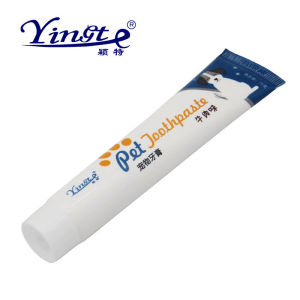 Pet toothpaste dog oral cleaning products dental care tools dog toothbrush set dog toothpaste 4-piece set 6