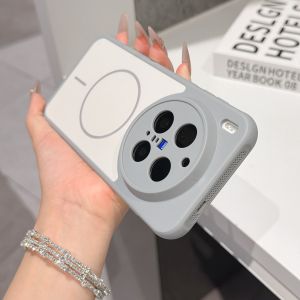 Applicable to VIVOX300S skin contrast color heat dissipation magnetic mobile phone case X200PRO matte four corners anti-drop protective cover h260709