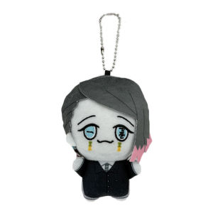 xb Demon Slayer: Kimetsu no Yaiba Gyutaro Douma Enmu Plushie Cute Plush Cotton Doll Bag Charm Keychain bx