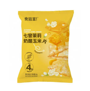 食验室厚厚奶酪玉米片高膳食纤维非油炸爆米花网红休闲零食大组合