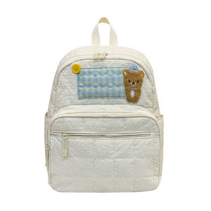 FX 2026 Korean Style Sweet and Ladylike Backpack Fashionable and Versatile Student Schoolbag XF