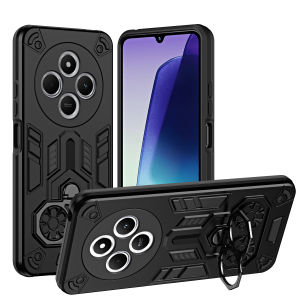 Applicable to Redmi 14C Skywalker mobile phone case Redmi note14Pro double ring rotating bracket anti-drop protective case h260709