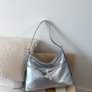 FQ1 Large Tote Bag Women 2026 Simple PU Shoulder Crossbody bag Work Commuter Zipper Medium Size QF1